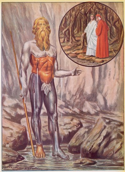 Illustrazione per la Divina Commedia di Dante da Tancredi Scarpelli