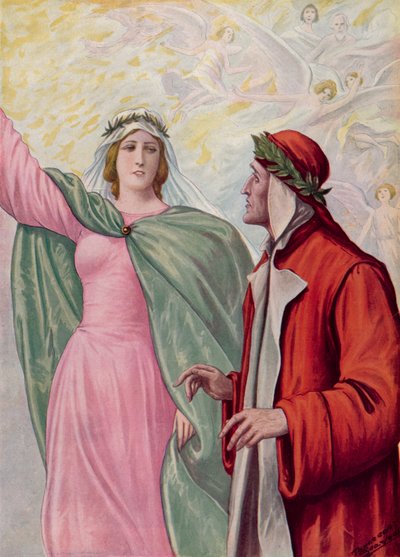 Illustrazione per la Divina Commedia di Dante da Tancredi Scarpelli