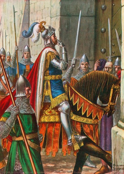 Nel 1237, Ezzelino da Romano, alleato di Federico II, entra a Padova da Tancredi Scarpelli