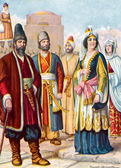 Costumi persiani da Tancredi Scarpelli