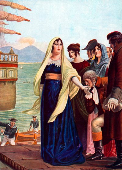 La regina Maria Carolina fugge da Napoli da Tancredi Scarpelli