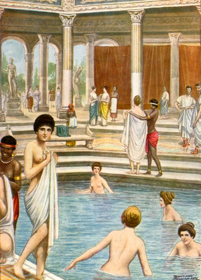 Bagni romani da Tancredi Scarpelli