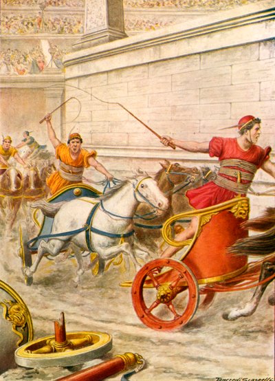 Corsa di carri romani da Tancredi Scarpelli