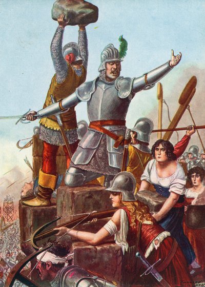 I bresciani sotto la guida del veneziano Francesco Barbaro da Tancredi Scarpelli