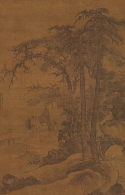 Pescatori di ritorno, datato 1342 da Tang Di