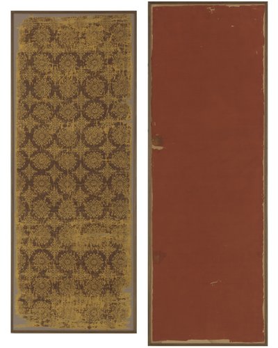 Frammento di broccato da Tang Dynasty Chinese School