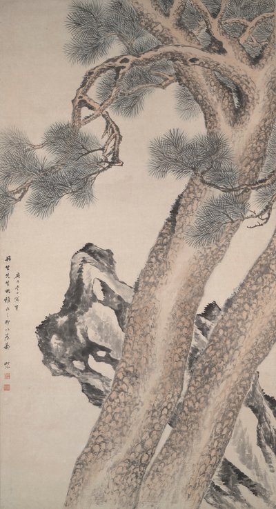 Due pini da Tang Yifen