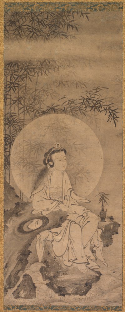 Guanyin in Abito Bianco da Tani Buncho