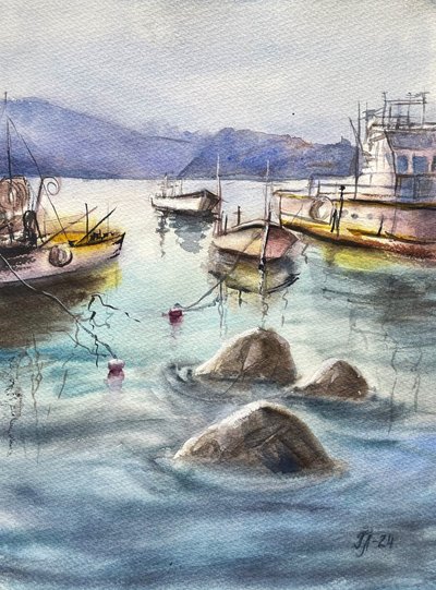 Calm Harbor Boats da Tanya Lundmark