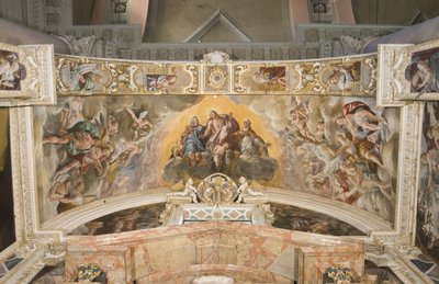 Cristo in gloria con San Gaudenzio e nell
