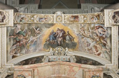 Cristo in gloria con San Gaudenzio e nell