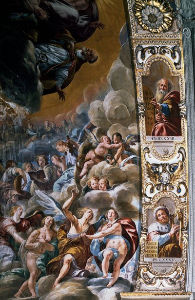Affreschi nella Cappella dell