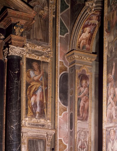 Affreschi nella Cappella dell