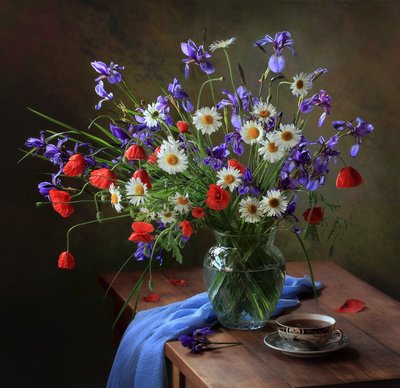 Viva natura floreale dai colori vivaci da Tatyana Skorokhod