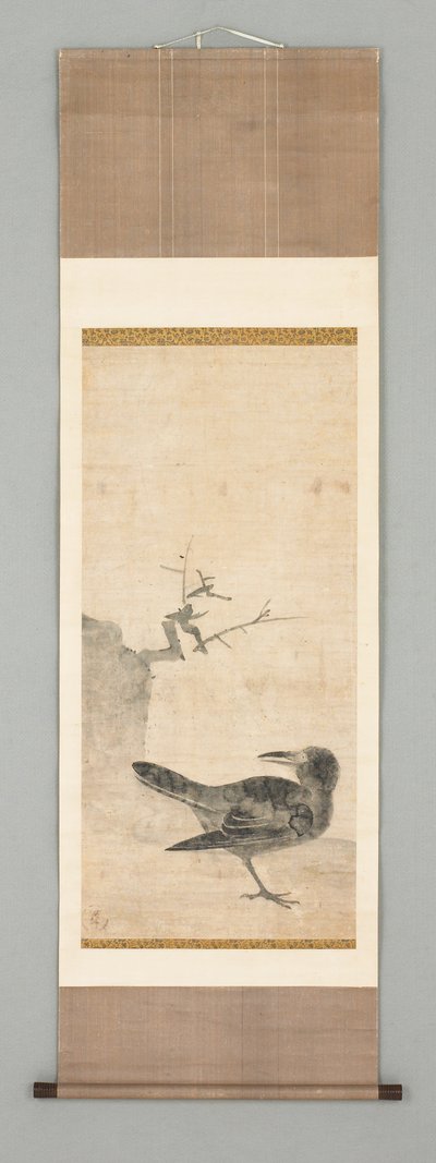 Corvo (inchiostro su carta) da Tawaraya Sotatsu
