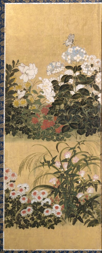 Fiori e farfalle da Tawaraya Sotatsu