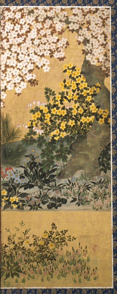 Fiori e farfalle da Tawaraya Sotatsu