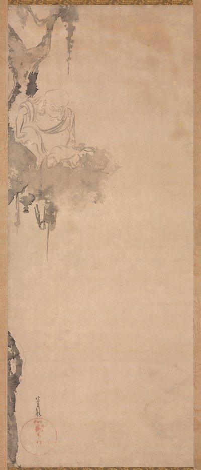 Il sacerdote zen Choka da Tawaraya Sotatsu