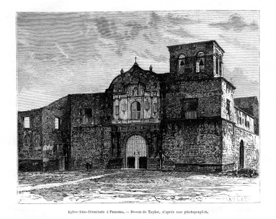 Chiesa di San Francisco, Panama, America Centrale da Taylor