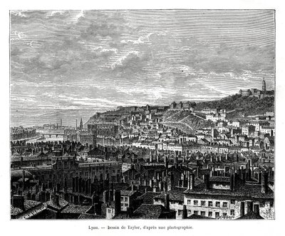 Lione, Francia, XIX secolo da Taylor