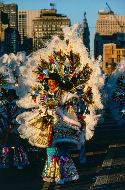 Parate del Giorno dei Mummer, Philadelphia da Ted Spiegel