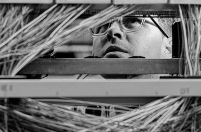 Manutenzione delle apparecchiature telefoniche alla PacTel alias Pacific Telephone a Bellingham da Ted Spiegel