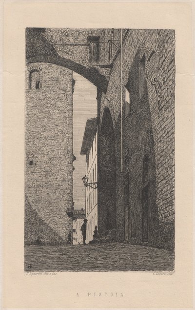 A Pistoia da Telemaco Signorini