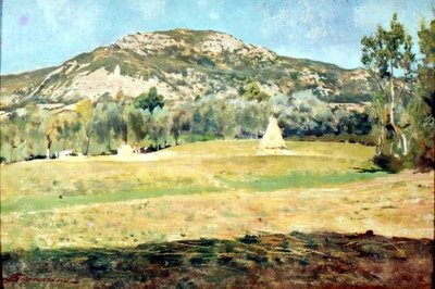 Agosto a Pietramala da Telemaco Signorini