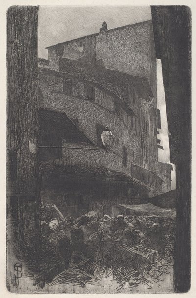Santa Maria della Tromba da Telemaco Signorini