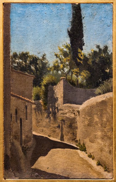 Mezzogiorno soleggiato. Dintorni di Firenze da Telemaco Signorini