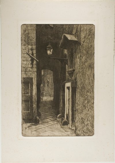 Via dei Cavalieri da Telemaco Signorini