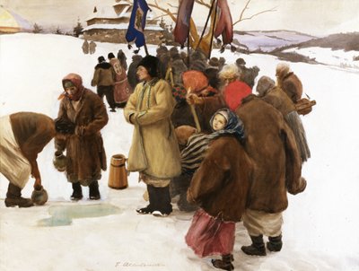 Natale ortodosso nei Carpazi orientali: la benedizione dell