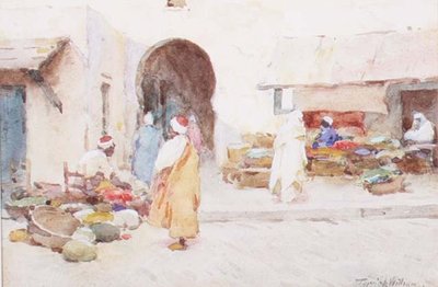Venditori di frutta, Kairouan da Terrick Williams