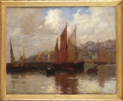 Nel porto di Brixham, South Devon da Terrick Williams