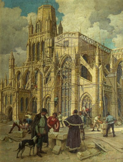 La ricostruzione di St Mary Redcliffe da parte di William Canynges nel 1452 da Terrick Williams