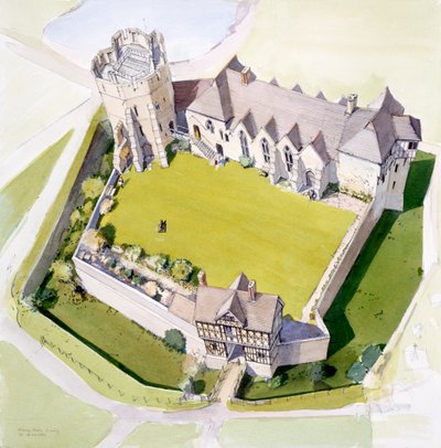 Castello di Stokesay da Terry Ball