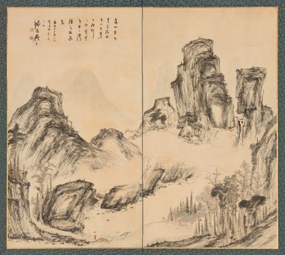 Paesaggio da Tessai Tomioka