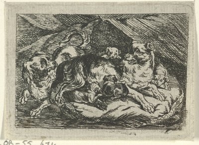 Nido con cuccioli da Tethart Philip Christian Haag