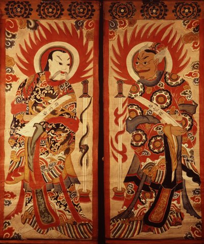 Rotoli cerimoniali della tribù Yao da Thai School