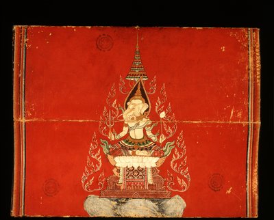 Manoscritto di Ganesh sull