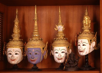 Maschere per il teatro Khon da Thai School