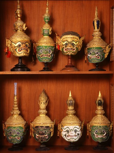 Maschere per il teatro Khon da Thai School