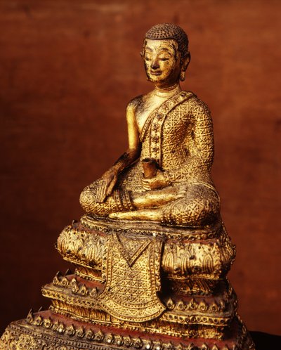 Immagine di monaco dei primi del XIX secolo da Thai School