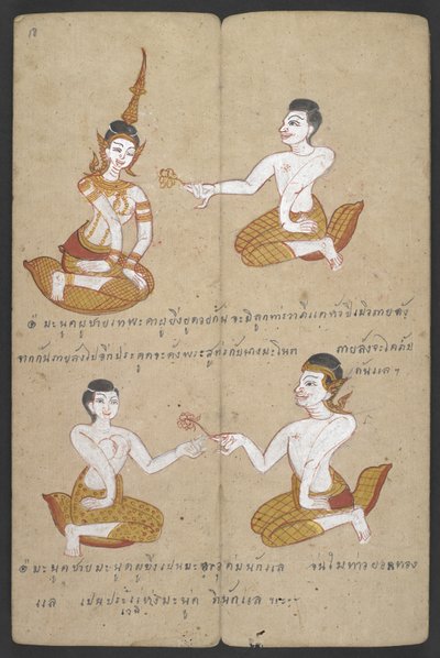 Combinazioni fortunate e sfortunate di coppie, da Phrommachat da Thai School