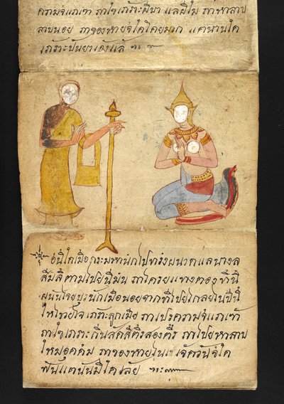 Satra su divinazione e consigli per una vita felice e sana (libro pieghevole) da Thai School