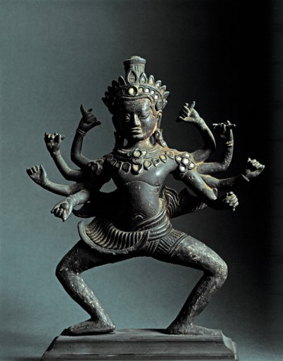 ARTE THAI: Lokevsara Bodhisattva o Siva. Stile Lopburi. da Thai School