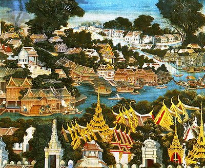 Vista di Bangkok da Thai School