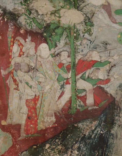 Mercenari occidentali, Wat Suwannaram, Thonburi, 1831 da Thai School