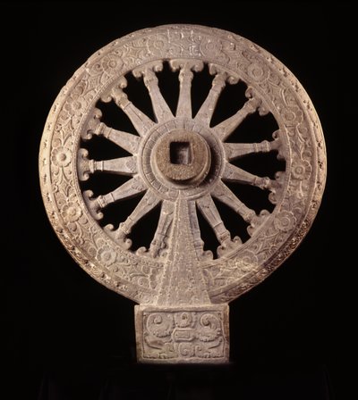 Ruota della Legge, periodo Davaravati da Thai School