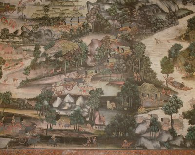 Wirharn Sasada, Vita in campagna, Wat Bowonniwet Vihara da Thai School